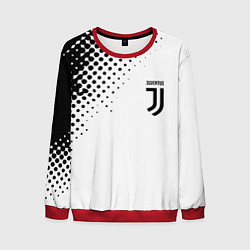 Свитшот мужской Juventus sport black geometry, цвет: 3D-красный