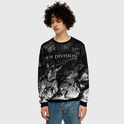 Свитшот мужской Joy Division black graphite, цвет: 3D-черный — фото 2