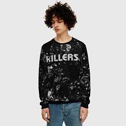 Свитшот мужской The Killers black ice, цвет: 3D-черный — фото 2