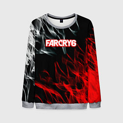 Свитшот мужской Farcry flame, цвет: 3D-меланж
