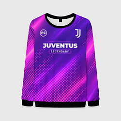 Свитшот мужской Juventus legendary sport grunge, цвет: 3D-черный