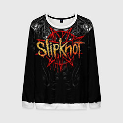 Свитшот мужской Slipknot band, цвет: 3D-белый