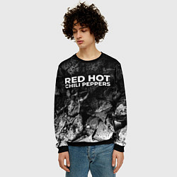 Свитшот мужской Red Hot Chili Peppers black graphite, цвет: 3D-черный — фото 2