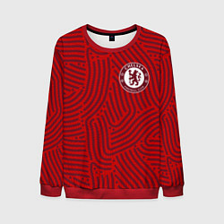 Свитшот мужской Chelsea отпечатки, цвет: 3D-красный