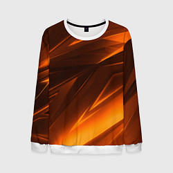 Мужской свитшот Geometry stripes orange