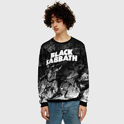 Свитшот мужской Black Sabbath black graphite, цвет: 3D-черный — фото 2