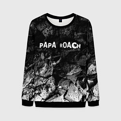 Свитшот мужской Papa Roach black graphite, цвет: 3D-черный