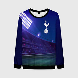 Свитшот мужской Tottenham ночное поле, цвет: 3D-черный