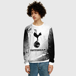 Свитшот мужской Tottenham sport на светлом фоне, цвет: 3D-белый — фото 2