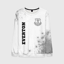 Свитшот мужской Everton sport на светлом фоне вертикально, цвет: 3D-белый
