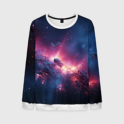 Мужской свитшот Взрыв в космосе