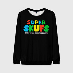 Свитшот мужской Super skufs, цвет: 3D-черный