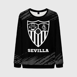 Свитшот мужской Sevilla sport на темном фоне, цвет: 3D-черный