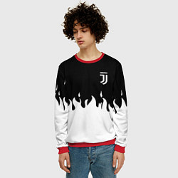 Свитшот мужской Juventus fire, цвет: 3D-красный — фото 2