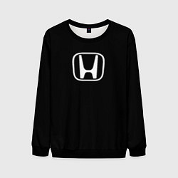 Свитшот мужской Honda white logo, цвет: 3D-черный