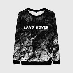 Свитшот мужской Land Rover black graphite, цвет: 3D-черный