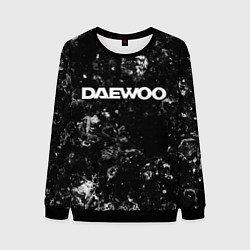 Свитшот мужской Daewoo black ice, цвет: 3D-черный