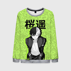 Свитшот мужской Харука - Ветролом, цвет: 3D-меланж