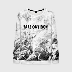 Свитшот мужской Fall Out Boy white graphite, цвет: 3D-белый