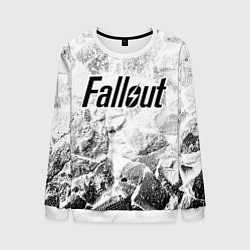 Мужской свитшот Fallout white graphite