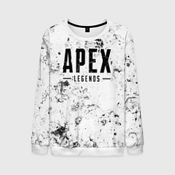 Свитшот мужской Apex Legends dirty ice, цвет: 3D-белый