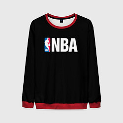 Свитшот мужской NBA logo sport, цвет: 3D-красный