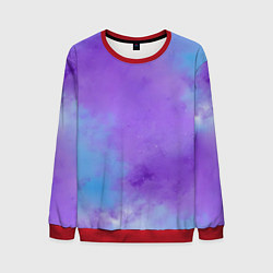 Мужской свитшот Фиолетовый космический туман