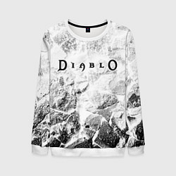 Свитшот мужской Diablo white graphite, цвет: 3D-белый