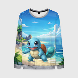 Свитшот мужской Pokemon Squirtle, цвет: 3D-меланж