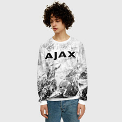 Свитшот мужской Ajax white graphite, цвет: 3D-белый — фото 2