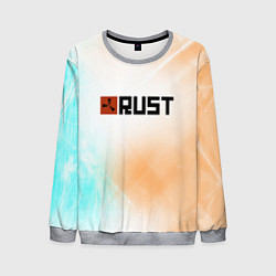 Свитшот мужской RUST gradient, цвет: 3D-меланж