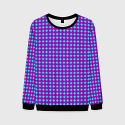 Мужской свитшот Паттерн кругов и ромбов