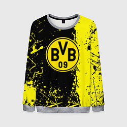 Свитшот мужской Borussia fc краски, цвет: 3D-меланж