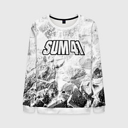 Свитшот мужской Sum41 white graphite, цвет: 3D-белый