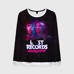 Свитшот мужской Герои Lost records bloom and rage, цвет: 3D-белый