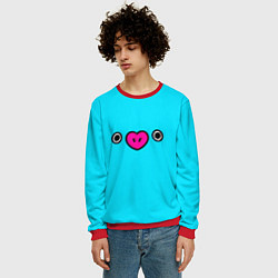 Свитшот мужской BT21-Mang, цвет: 3D-красный — фото 2