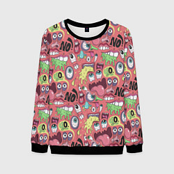 Мужской свитшот Монстры ой ой нет