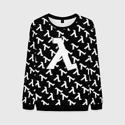 Мужской свитшот Half liife logo pattern