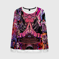 Мужской свитшот Магическая битва Сукуна расширение территории