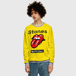 Свитшот мужской Stones no filter, цвет: 3D-меланж — фото 2