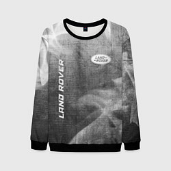Мужской свитшот Land Rover - grey gradient вертикально