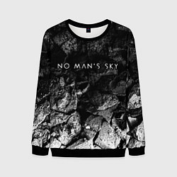 Свитшот мужской No Mans Sky black graphite, цвет: 3D-черный