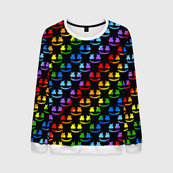 Свитшот мужской Marshmello dj colors, цвет: 3D-белый