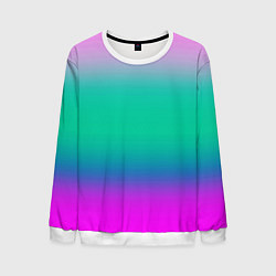 Мужской свитшот Градиент цветной