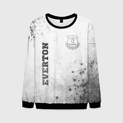 Мужской свитшот Everton - white gradient вертикально