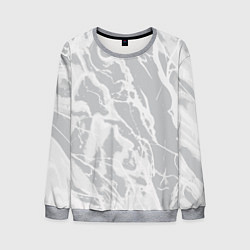 Мужской свитшот Светлый серый абстракция