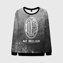 Свитшот мужской AC Milan - grey gradient, цвет: 3D-черный