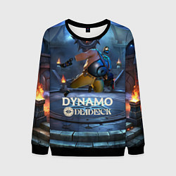 Свитшот мужской Deadlock Dynamo, цвет: 3D-черный