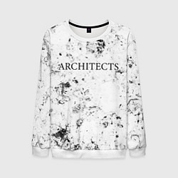 Свитшот мужской Architects dirty ice, цвет: 3D-белый