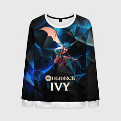 Свитшот мужской Ivy Deadlock, цвет: 3D-белый